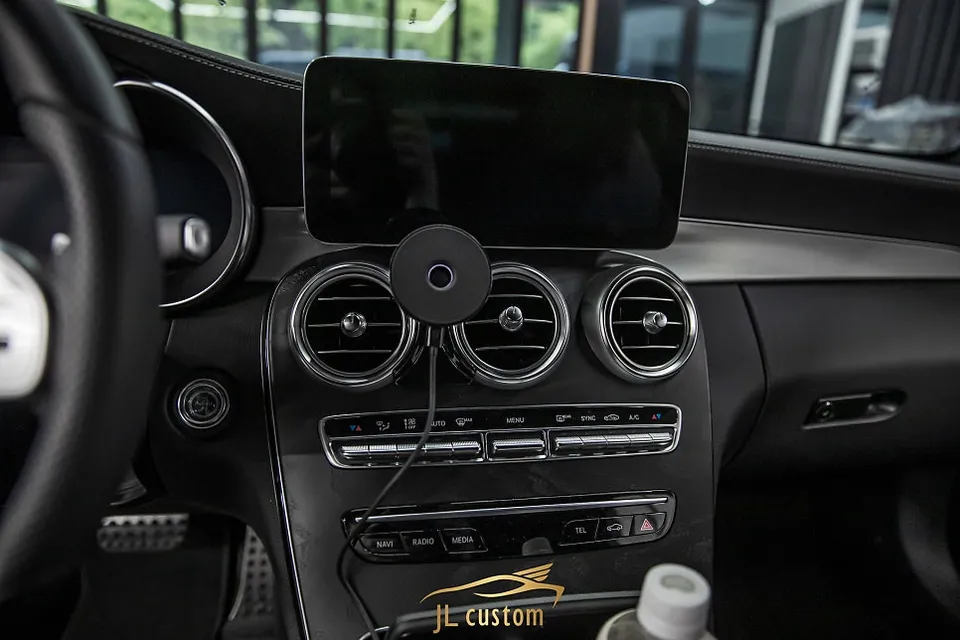 Mercedes-Benz C-Class ambient lighting - Mercedes-Benz C-Class Ambient Lighting Upgrade: Custom Interior L photo 3