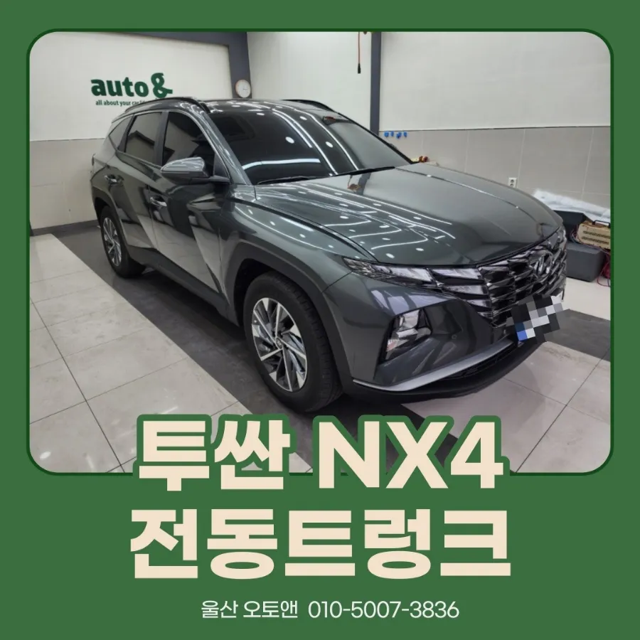 Hyundai Tucson NX4 oem options installation result