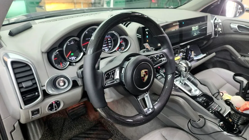 Porsche Cayenne Steering Wheel Customization Review After