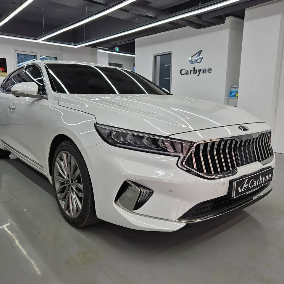 Kia K7のPPF施工事例｜生活傷から守るプロテクションフィルム 施工写真 1-1
