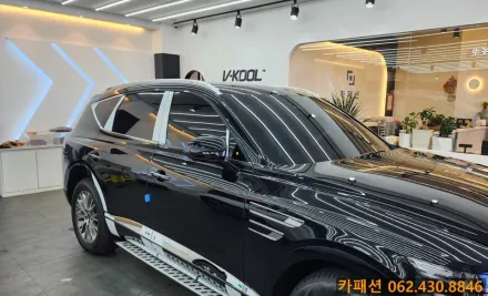 Genesis GV80 カーフィルム施工事例｜費用目安と仕上がり 写真