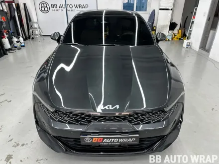 Kia K5 DL3のカーラッピング事例｜クロームメッキの印象変更 写真
