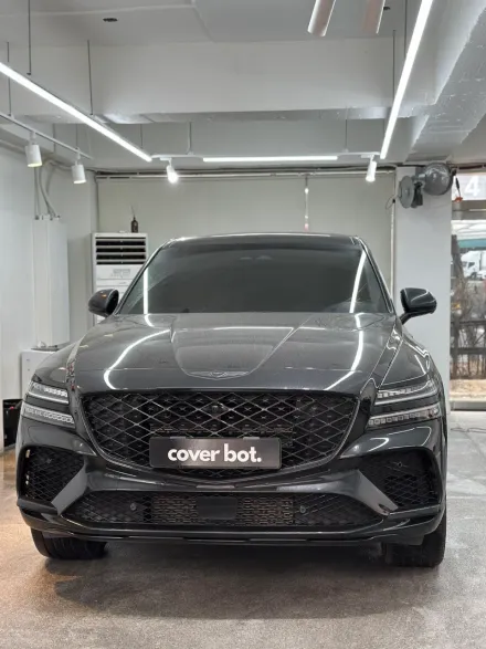 Genesis GV80 Coupeのガラスコーティング事例｜費用目安・仕上がり 写真
