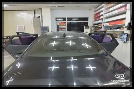 Hyundai Grandeur HGのカーフィルム施工事例｜費用目安・仕上がり 写真