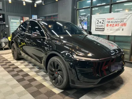 Tesla Model Yのカーフィルム施工事例｜費用目安・仕上がり 写真