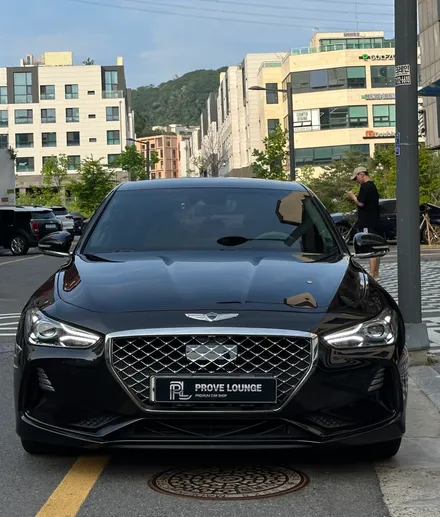 Genesis G70のガラスコーティング事例｜費用目安・仕上がり 写真