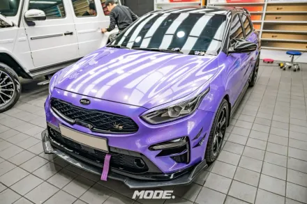 Kia K3 GTのカーラッピング事例｜費用目安・仕上がり 写真