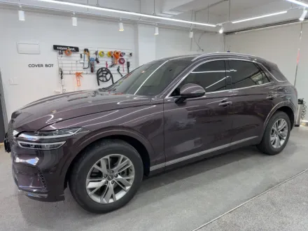 Genesis GV70のカーラッピング事例｜クローム除去で印象激変 写真
