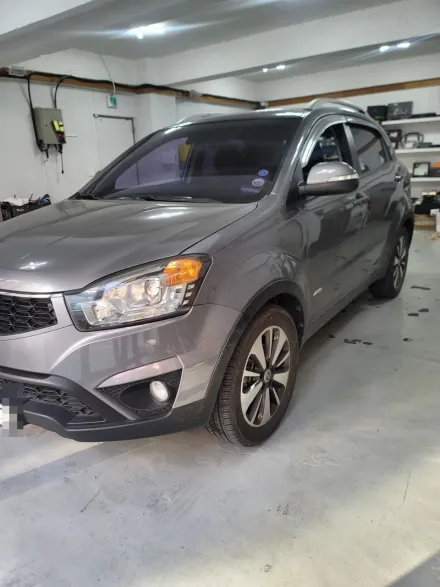 SsangYong Korando CのAndroid Auto・CarPlay取付事例 写真