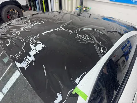 ポルシェ911 ルーフブラックPPF施工事例｜光沢と保護 写真