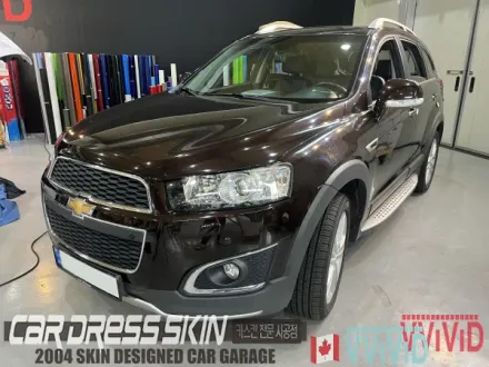 Chevrolet Captivaのカーラッピング事例｜費用目安・仕上がり 写真