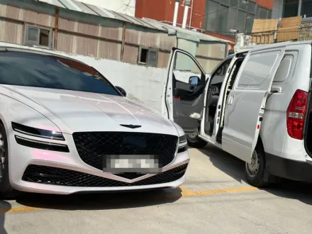 Genesis G80 PPF施工事例｜費用目安と仕上がり 写真
