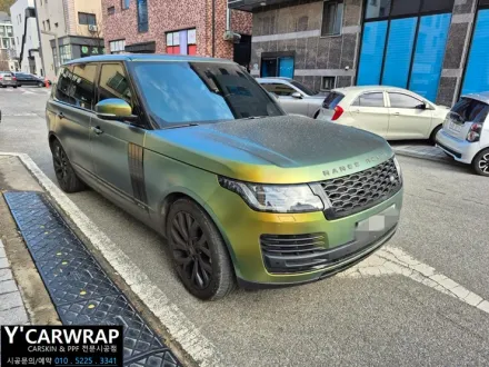 Land Rover Vogueのカーラッピング事例｜費用目安と仕上がり 写真