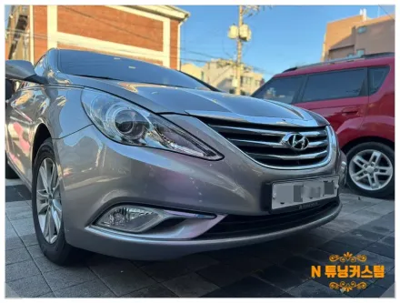 Hyundai Sonata YFのカーオーディオ施工事例 写真