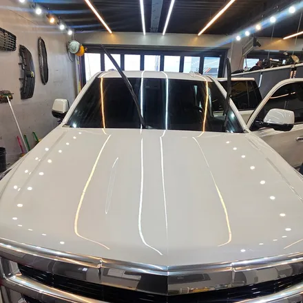 Cadillac Escaladeのガラスコーティング事例｜韓国での施工 写真
