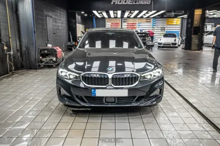 BMW 3 Seriesのガラスコーティング事例｜韓国での施工目安 写真
