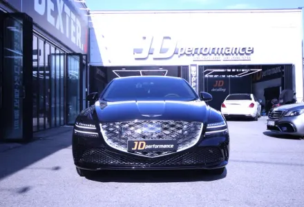 Genesis G80 RG3 PPF施工事例｜費用目安と仕上がり 写真