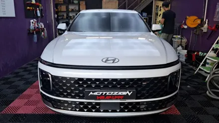 Kia Azeraのガラスコーティング事例｜費用目安・仕上がり 写真