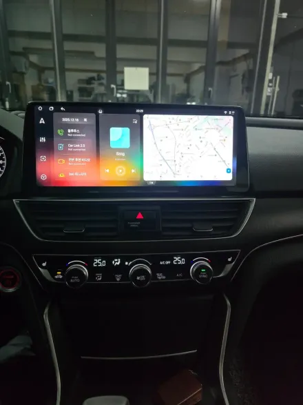 Honda Accord 10のAndroid Auto・CarPlay取付事例 写真