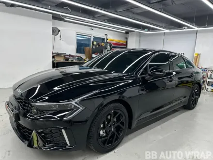 Kia K5 DL3のPPF施工事例｜ヘッドライト・ドア保護 写真
