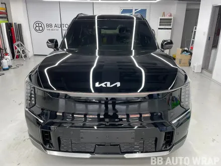 Kia EV9のカーラッピング事例 写真