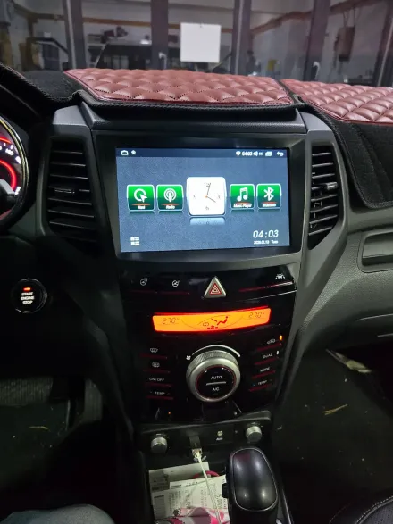 SsangYong Tivoli AirのAndroid Auto・CarPlay取付事例 写真