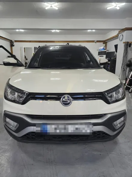 SsangYong Tivoli AirのAndroid Auto・CarPlay取付事例 写真