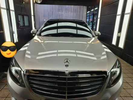 Mercedes-Benz S-Class W222のガラスコーティング事例｜費用目安・仕上がり 写真