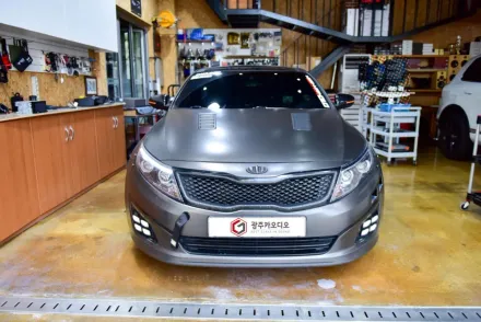 Kia K5のAndroid Auto・CarPlay取付事例 写真