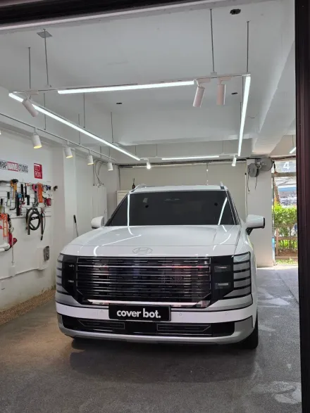 Hyundai Palisadeのカーラッピング事例｜費用目安・仕上がり 写真