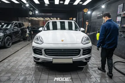 ポルシェ カイエンのガラスコーティング事例｜費用目安・仕上がり 写真