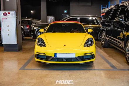 ポルシェ 718 Boxster GTS PPF施工事例｜費用目安・仕上がり 写真