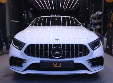 Mercedes-Benz CLS C257のガラスコーティング事例｜費用目安・仕上がり 写真