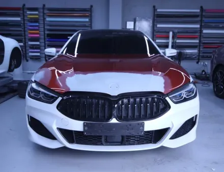 BMW 8 Seriesのカーラッピング事例｜費用目安・仕上がり 写真