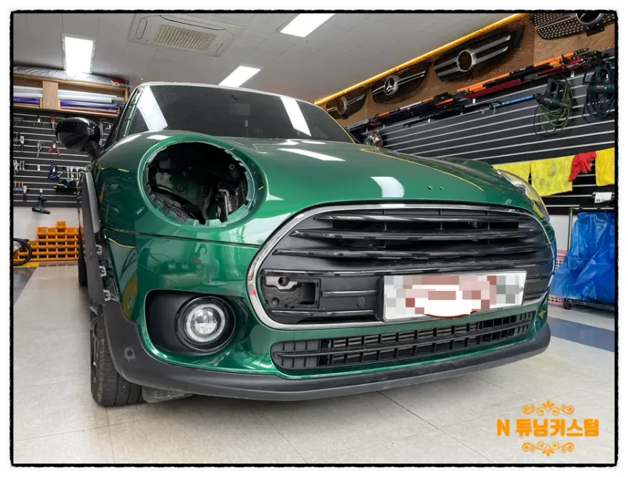 MINI Clubmanのカーラッピング事例｜費用目安・仕上がり 施工写真 3-1