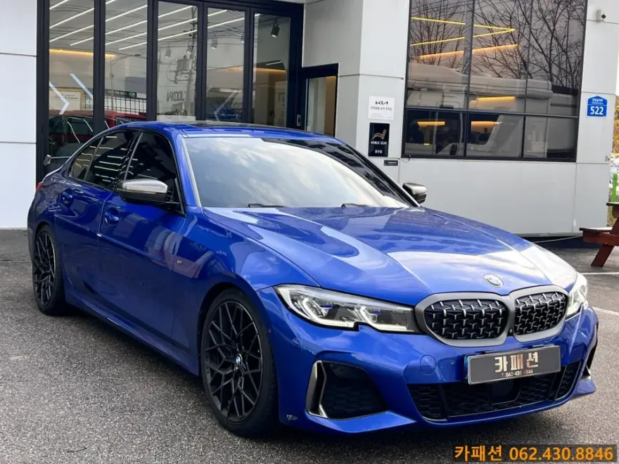 BMW 3 Series G20 カーフィルム施工事例|断熱・UVカット効果 施工写真 1-1