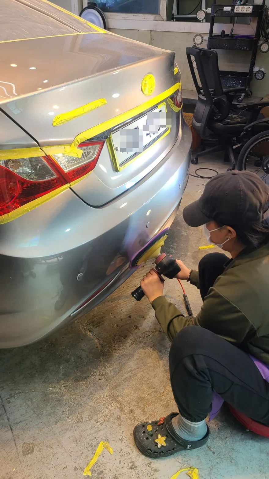 Hyundai Sonata YFのガラスコーティング事例｜費用目安・仕上がり 施工写真 3-2