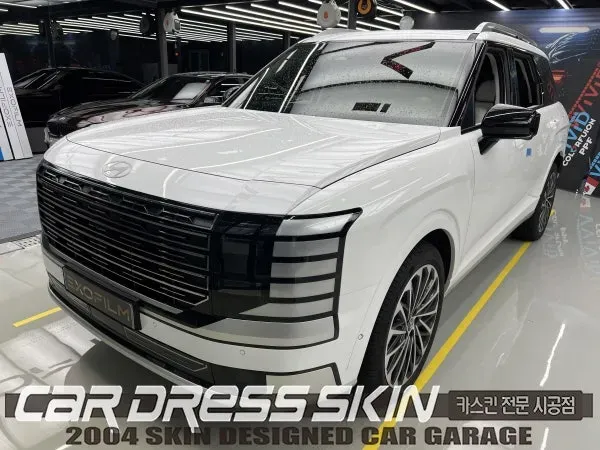 Hyundai Palisadeのカーラッピング事例｜費用目安・仕上がり 施工写真 3-1