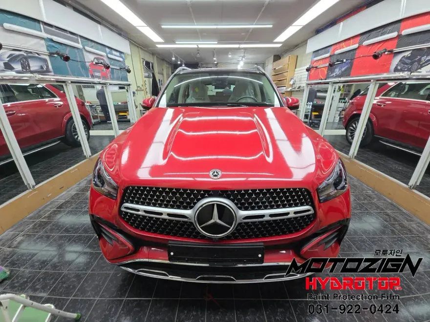 Mercedes-Benz GLE 450のカーラッピング事例|費用目安・仕上がり 施工写真 1-1