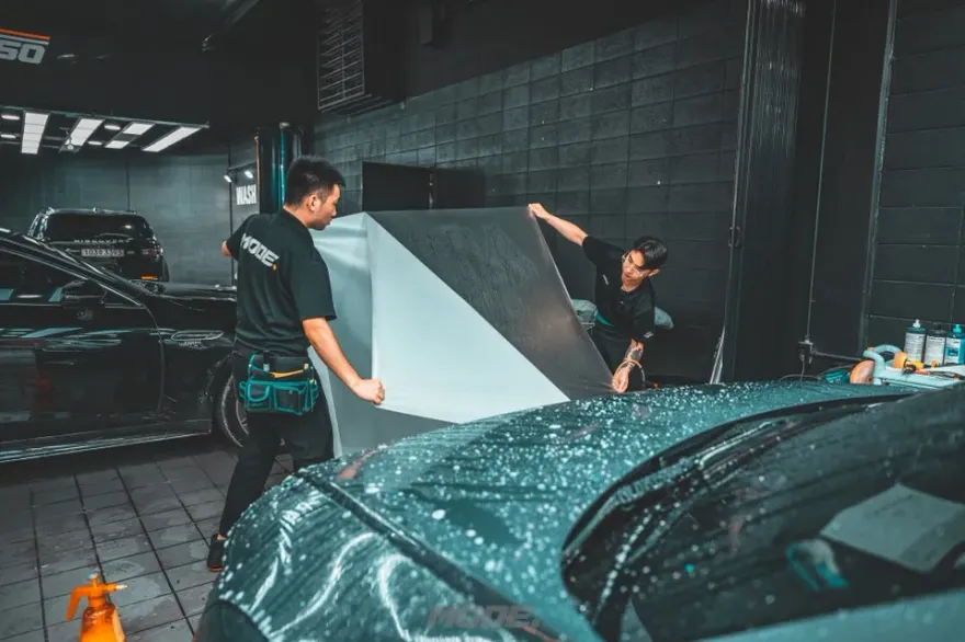 Hyundai IONIQのPPF施工事例｜費用目安・仕上がり 施工写真 3-2