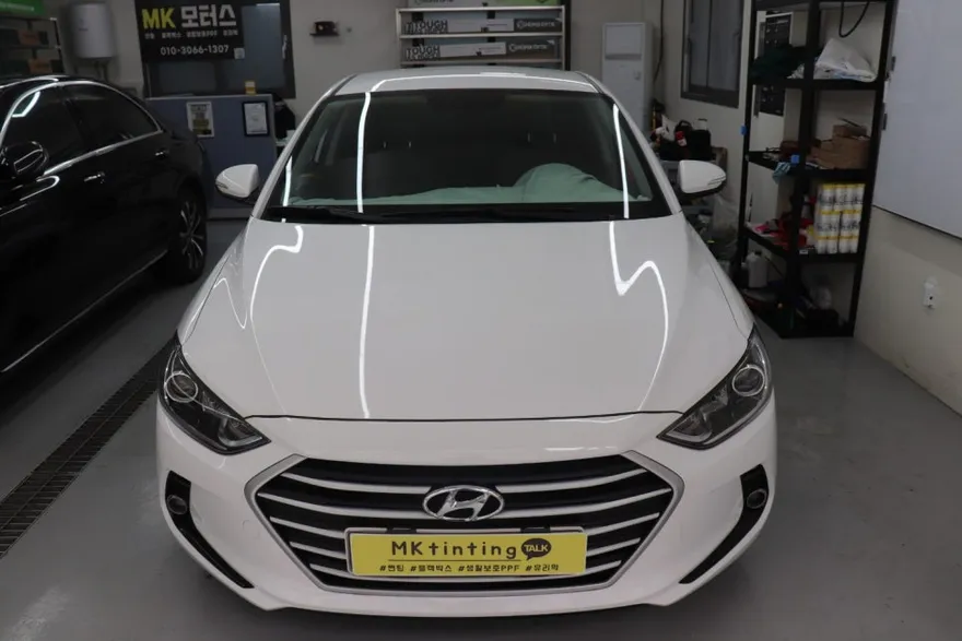 Hyundai Elantra ADのカーフィルム施工事例｜費用目安・仕上がり 施工写真 3-2