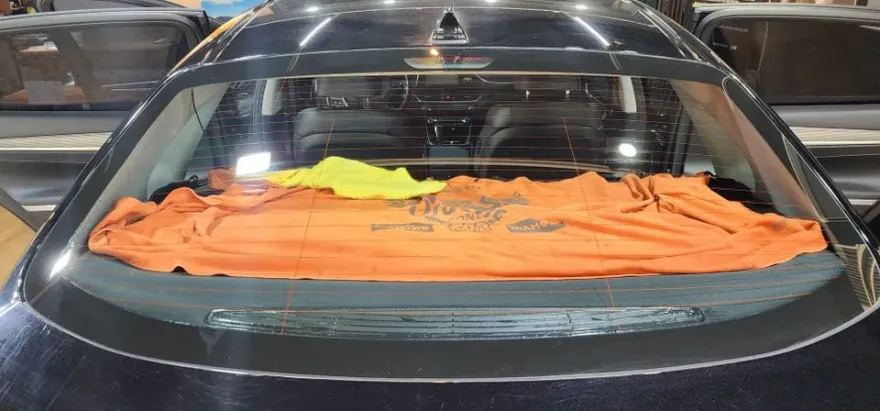 Hyundai Grandeur IGのカーフィルム施工事例｜費用目安・仕上がり 施工写真 1-2