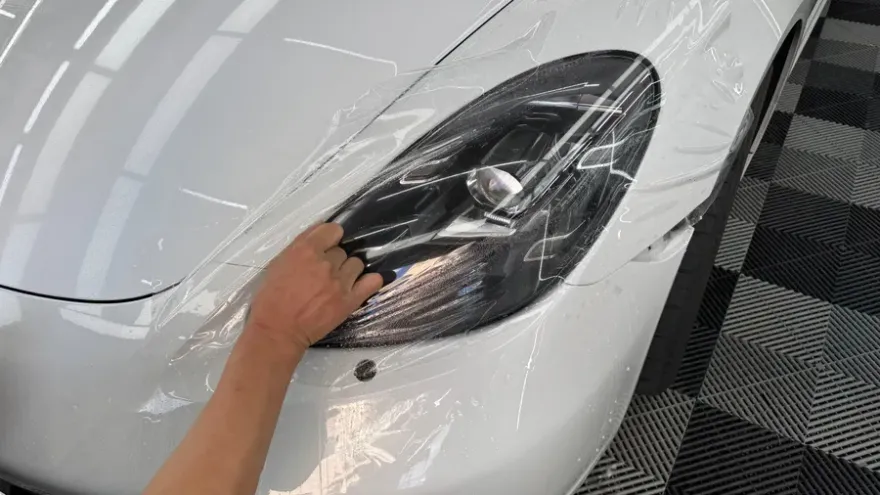 ポルシェ 718 Boxster PPF施工事例｜費用目安と仕上がり 施工写真 2-2