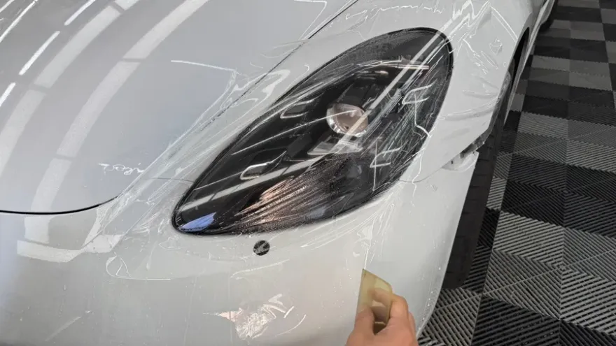 ポルシェ 718 Boxster PPF施工事例｜費用目安と仕上がり 施工写真 3-2