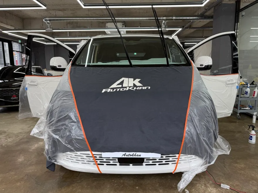 Hyundai Stariaのカーフィルム施工事例｜費用目安・仕上がり 施工写真 2-1