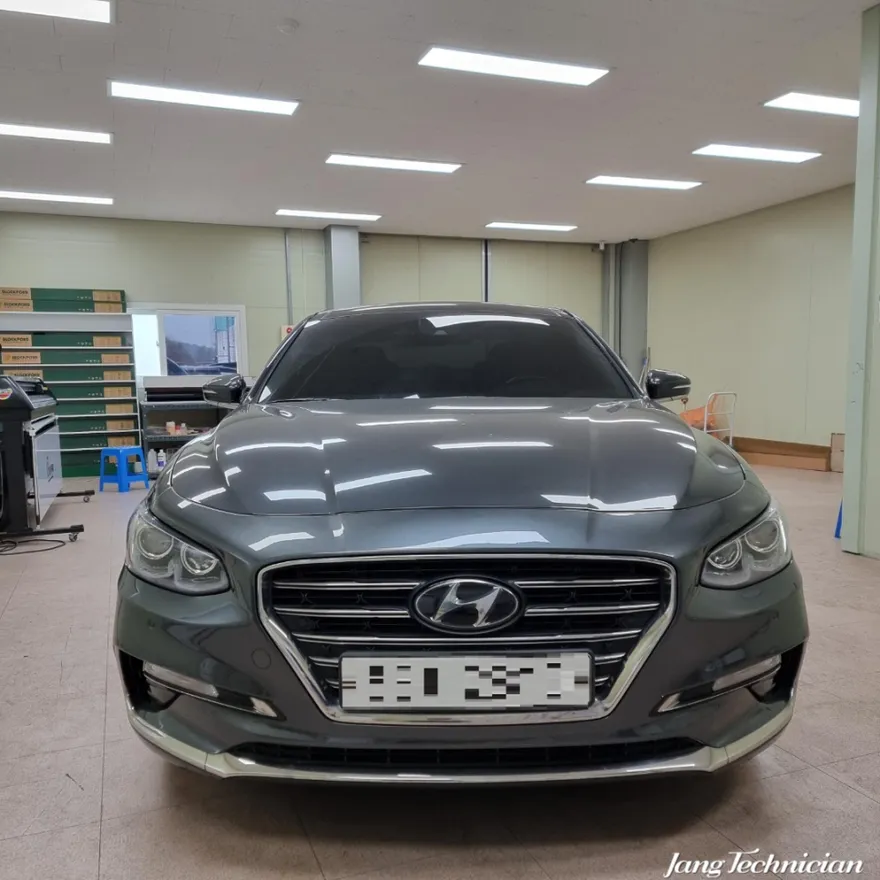 Hyundai Grandeur IG カーフィルム再施工事例｜費用目安・仕上がり 施工写真 1-1