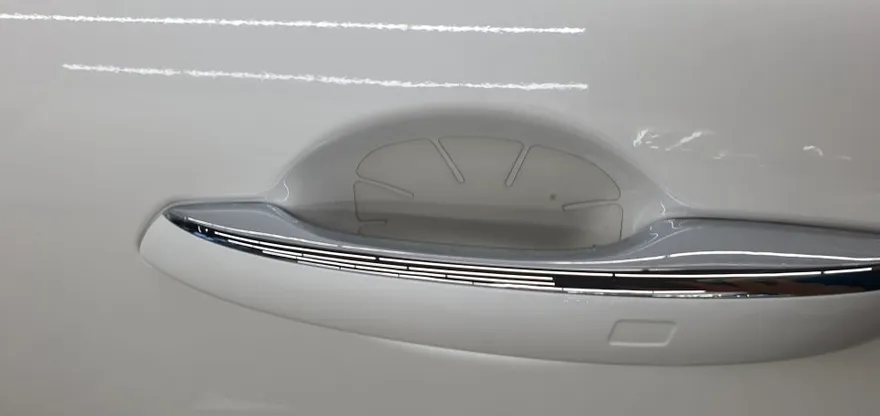 Genesis GV70のガラスコーティング事例｜韓国での施工 施工写真 2-1