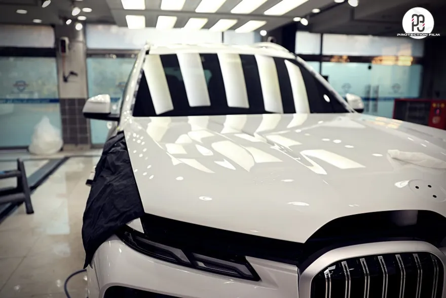 BMW X7のPPF施工事例｜韓国での実例紹介 施工写真 1-3