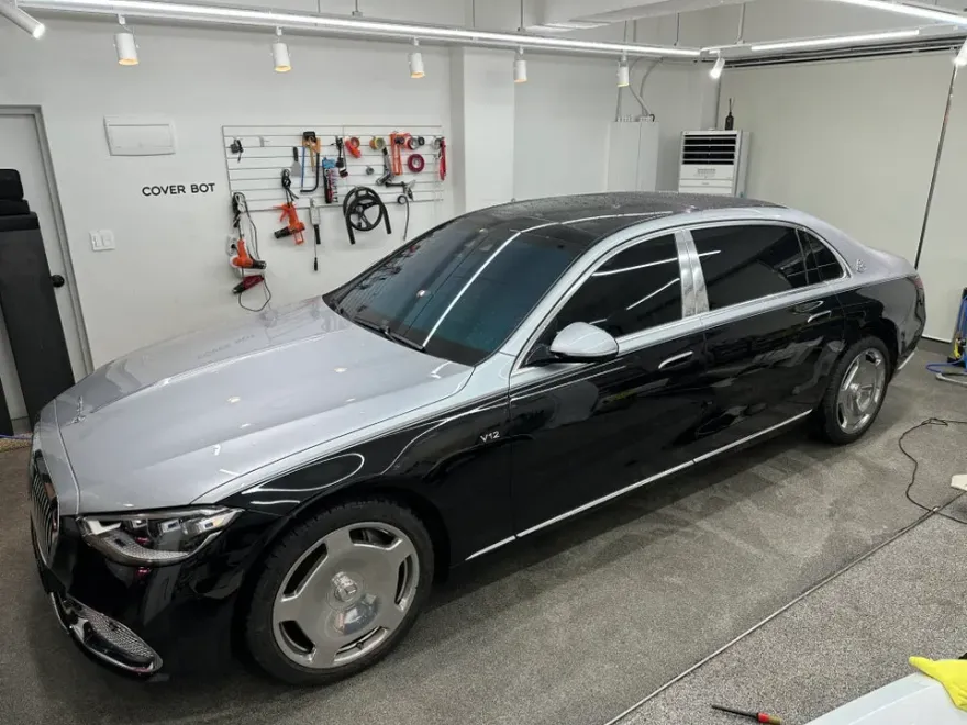 Mercedes-Benz Maybach S580 PPF施工事例｜費用目安・仕上がり 施工写真 2-1