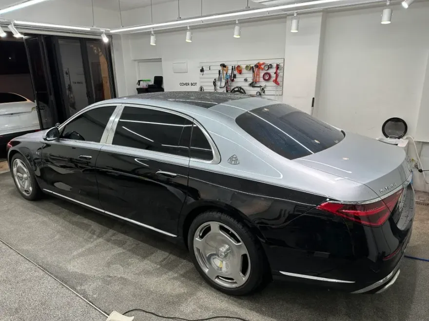 Mercedes-Benz Maybach S580 PPF施工事例｜費用目安・仕上がり 施工写真 3-1